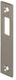 Lips spt2477r sluitplaat voor schuifdeursloten | rechthoekig | rvs. | 112 x 25 mm - 7170389