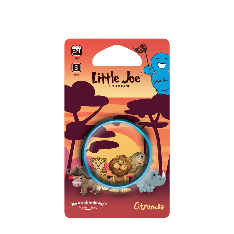 Afbeelding laden in galerijviewer, Little joe scented band citronella small blauw
