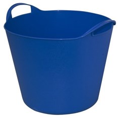 Little jumbo flexibele bouwemmer blauw 24 liter - 205001