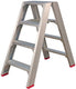 Little jumbo industrietrap superpro - 2x4 treden met beugel - 4741000204
