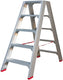 Little jumbo industrietrap superpro - 2x5 treden met beugel - 4741000205