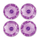 Darice • lockerlookz gem magnet purple 4pcs