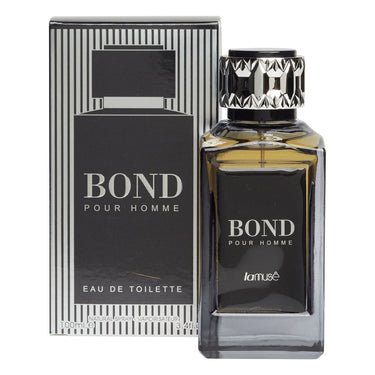 Lamusê by lattafa eau de toilette spray heren bond pour homme 100ml
