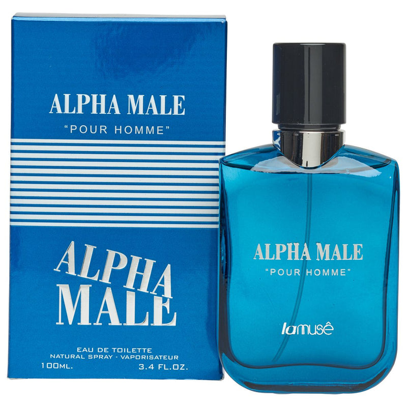 Load image into Gallery viewer, Lamusê by lattafa eau de toilette spray heren alpha male pour homme 100ml
