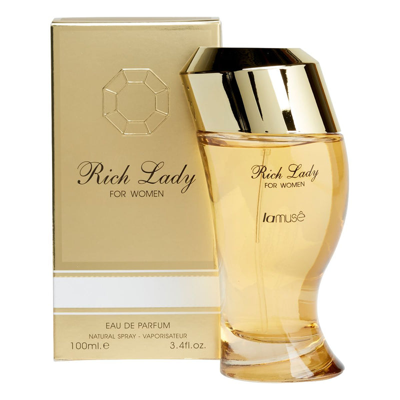 Load image into Gallery viewer, Lamusê by lattafa eau de parfum spray dames rich lady 100ml
