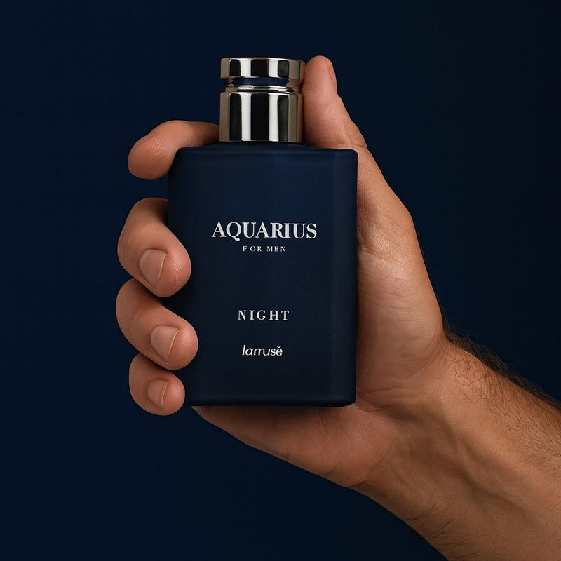 Load image into Gallery viewer, Lamusê lamuse by lattafa eau de toilette spray heren aquarius night 100ml
