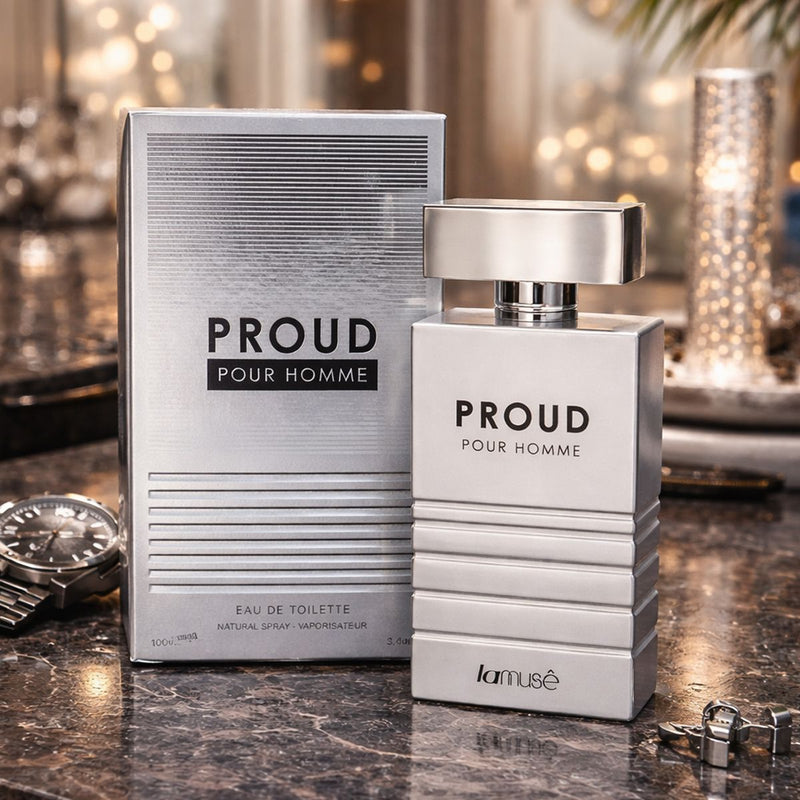 Load image into Gallery viewer, Lamusê by lattafa eau de toilette proud pour homme 100ml
