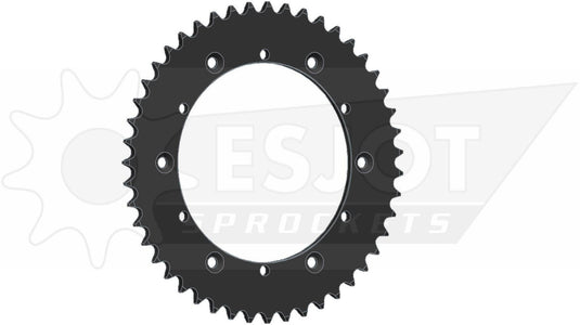 Esjot chain wheel 520 52z steel black