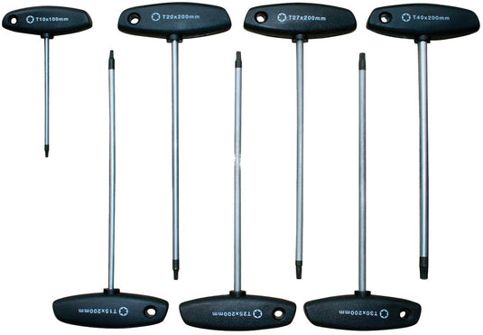 Sw stahl t-handle screwdriver set of 7pcs. innentorx