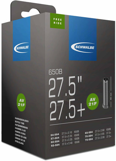 Schwalbe tube #21f 54 75-584 av light oem
