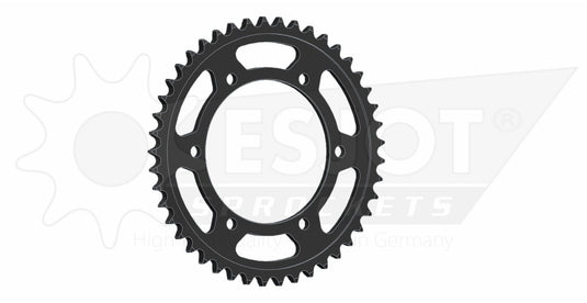 Esjot chain wheel 530 43z steel black