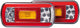 Valeryd led tail light r l 2pcs. 220x100x50,5