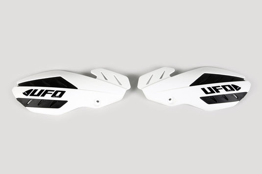 Ufo plast hand protectors ufo yamaha white