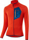 Löffler Outdoorvest heren polyester oranje blauw maat 48