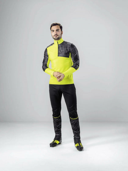 Load image into Gallery viewer, Löffler Thermolegging Speed DD heren nylon polyester zwart maat 54
