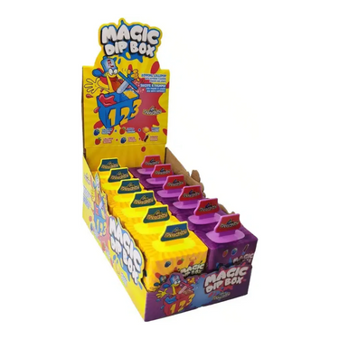 Funny candy lollipop met poeder en vloeibaar snoep (12x 61gr)