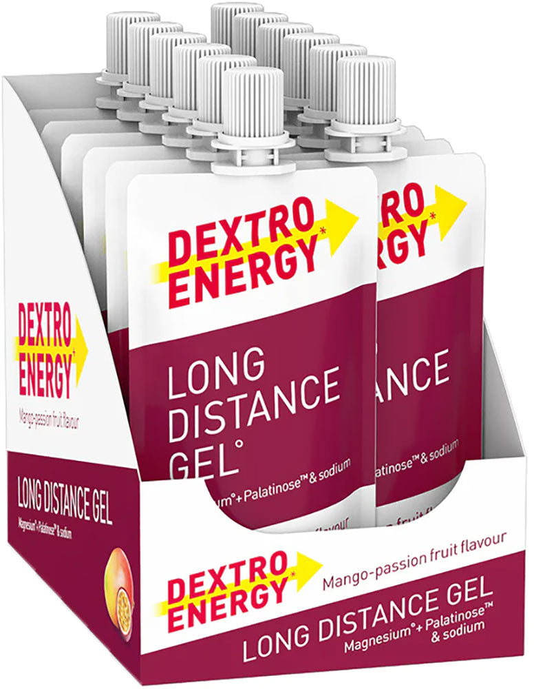 Load image into Gallery viewer, Dextro energy long distance gel 12x50ml | lemon-yuzu
