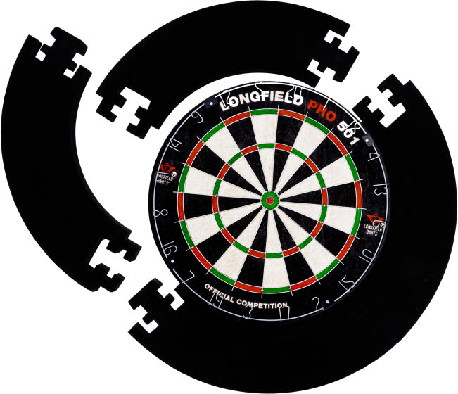 Load image into Gallery viewer, Longfield darts Dartbord Omranding voor Muurbescherming 4-delig

