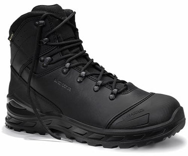 Lowa veiligheidsschoenen lowa werkschoen leandro work lx pro gtx mid 5880 s3 | zwart | maat 43 - 4063606279481
