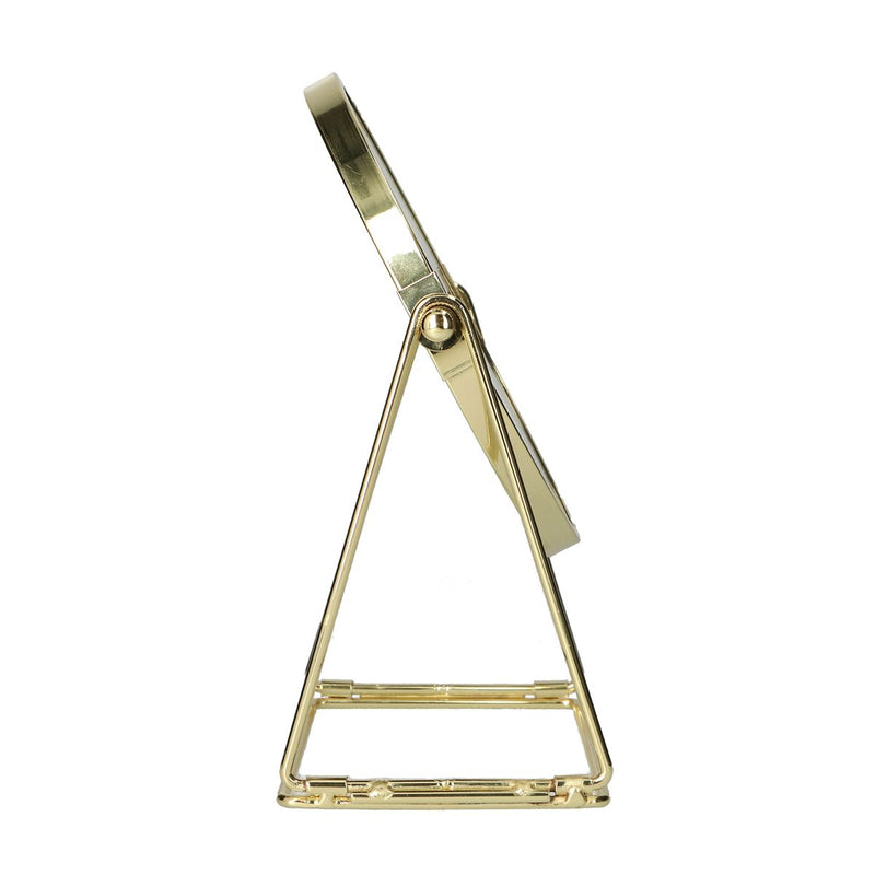 Load image into Gallery viewer, Lsp spiegels spiegel op frame voet goud 22cm 3x vergrotend
