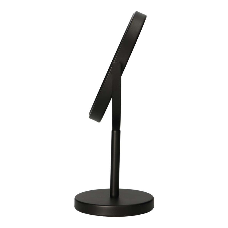 Load image into Gallery viewer, Lsp spiegels spiegel op voet mat zwart 30,5cm 5x vergrotend
