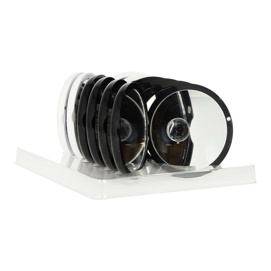 Lsp spiegels tasspiegel rond 10x vergrotend assorti