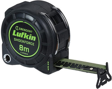 Lufkin meetlint shockforce nighteye 30mmx8m cm zw - l1125bcm l1125bcm