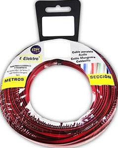 Enzo luidsprekersnoer 2 x 1.5qmm rood zwart 10m - 1242024