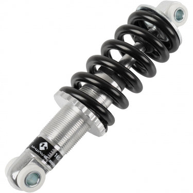 M-Wave Aluminium achtervering 165 x 24 mm zilver zwart