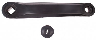 M-Wave Crank Met Cover Staal 170mm Links Zwart