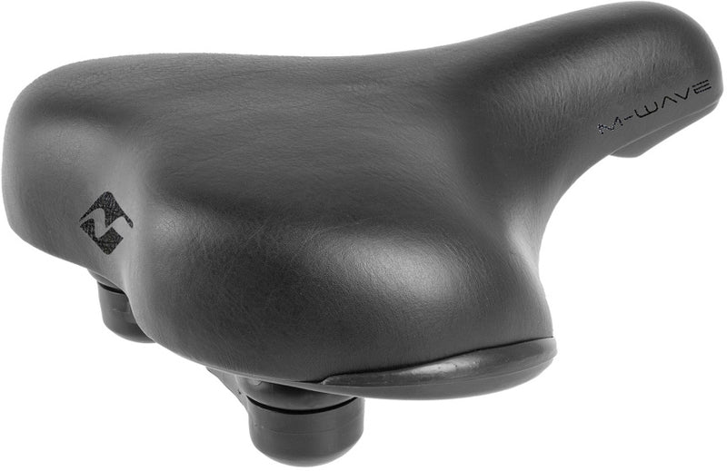 Load image into Gallery viewer, M-Wave Elast XXL City zadel unisex zwart
