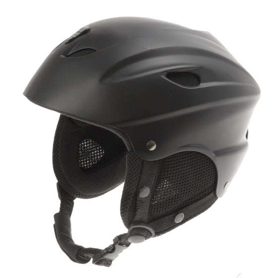 Load image into Gallery viewer, M-Wave Skihelm unisex matzwart maat 52 55 cm
