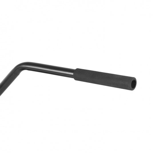 M-Wave Trekstang fietskar staal zwart 120 cm 3-delig