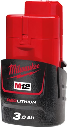 Milwaukee m12 b3 accu (12 v 3,0 ah) - 4932451388