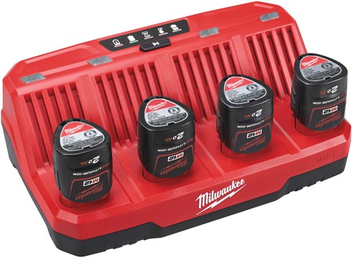 Load image into Gallery viewer, Milwaukee accessoires m12 c4 accu-lader - 4932430554
