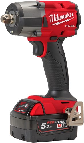 Milwaukee m18 fmtiw2p12-502x | 1 2 | fuel | accu slagmoersleutel | 18v | 5,0ah red li-ion - 4933478453