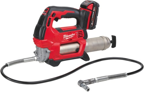 Load image into Gallery viewer, Milwaukee m18 gg-201c | accu vetspuit (1x 2.0ah accu + lader in koffer) - 4933440490
