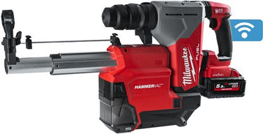 Milwaukee m18 onefhpx del-552c | sds-plus boorhamer met stofafzuiging | set | 2x 5,0ah accu - 4933478498