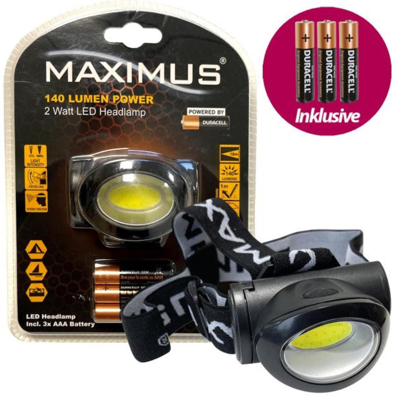 Load image into Gallery viewer, Maximus led hoofdlamp 2w 140lm
