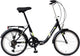 Magic marne vouwfiets 20 inch unisex 6v v-brakes zwart