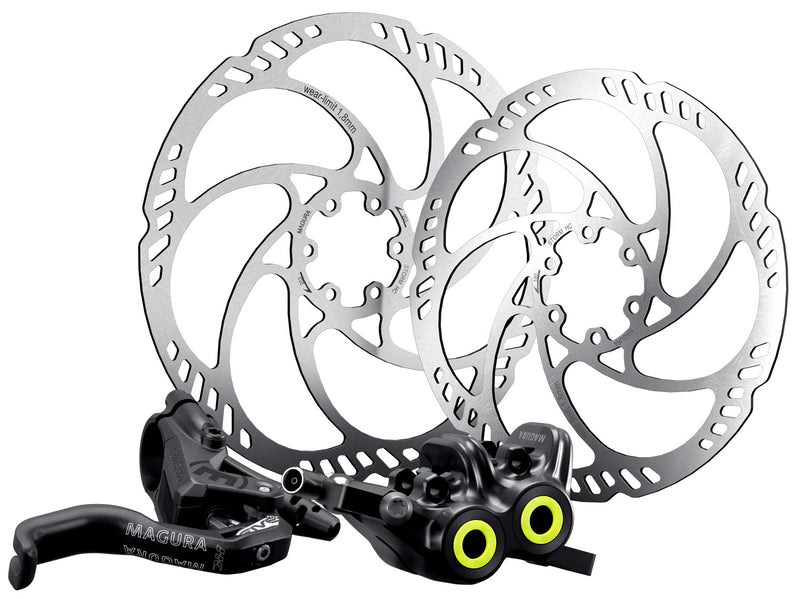 Load image into Gallery viewer, Magura mt5 pro disc brake set + storm hc 203 180
