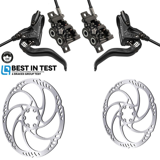 Magura mt5 disc brake set + storm hc | 180 mm 180 mm
