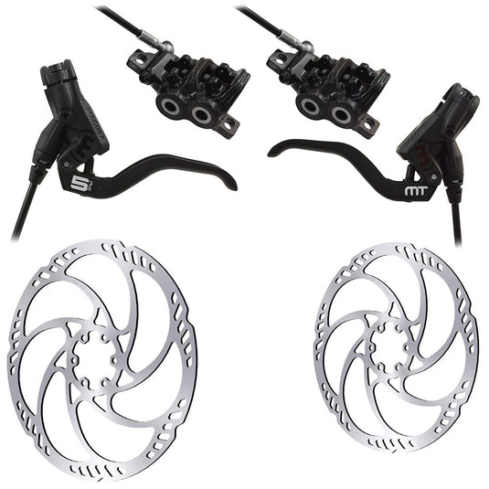 Magura mt5 disc brake set + storm hc | 180 mm 180 mm