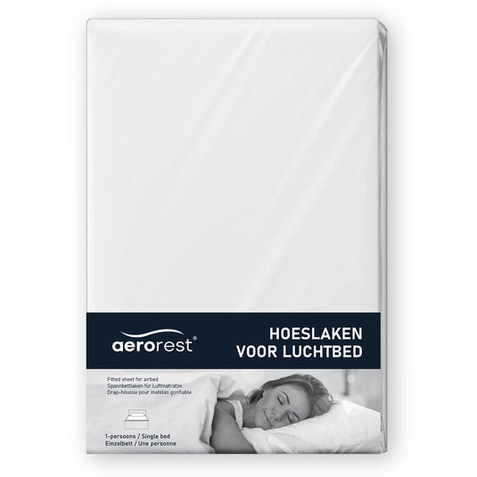 Aerorest hoeslaken voor éénpersoons luchtbed