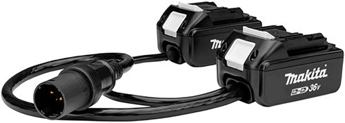 Makita accessoires adapter 2x18 v>pdc01 - 191j51-5 191j51-5