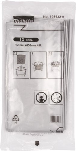 Load image into Gallery viewer, Makita accessoires plastic stofzak vc1310lx1 - 195432-5
