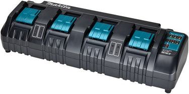 Makita dc18sf oplader met 4 poorten welke 2 accu's tegelijk oplaadt - 196426-3