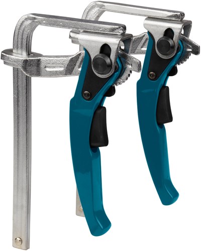 Load image into Gallery viewer, Makita accessoires geleiderail klemset - 199826-6 - 199826-6
