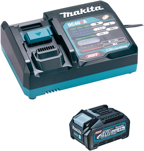 Load image into Gallery viewer, Makita 191j65-4 | xgt startset 40v max (1x 4.0ah bl4040 accu + dc40ra snellader) - 191j65-4
