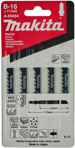 Afbeelding laden in galerijviewer, Makita accessoires makita decoupeerzaagblad b16 (5st)
